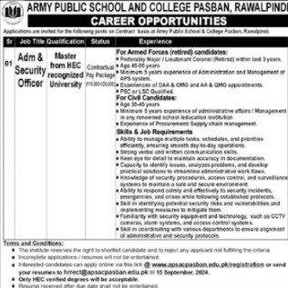 Army Public School & College APS&C Rawalpindi